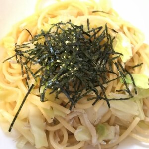 簡単★しらすとキャベツのバター醤油パスタ♪